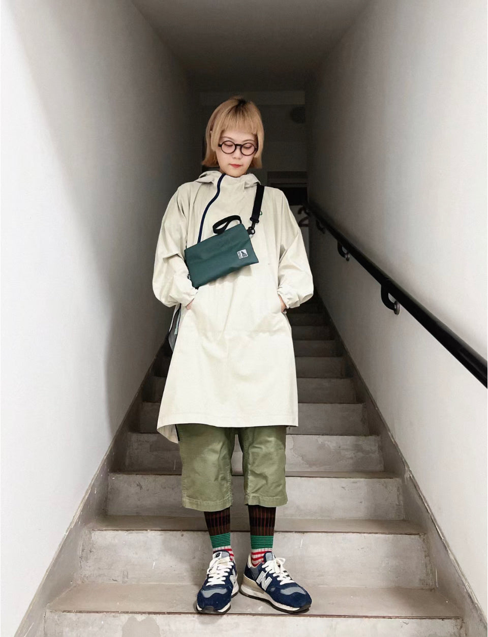 Pouch TOGO Sling bag - Recycled Fabrics 1.6L