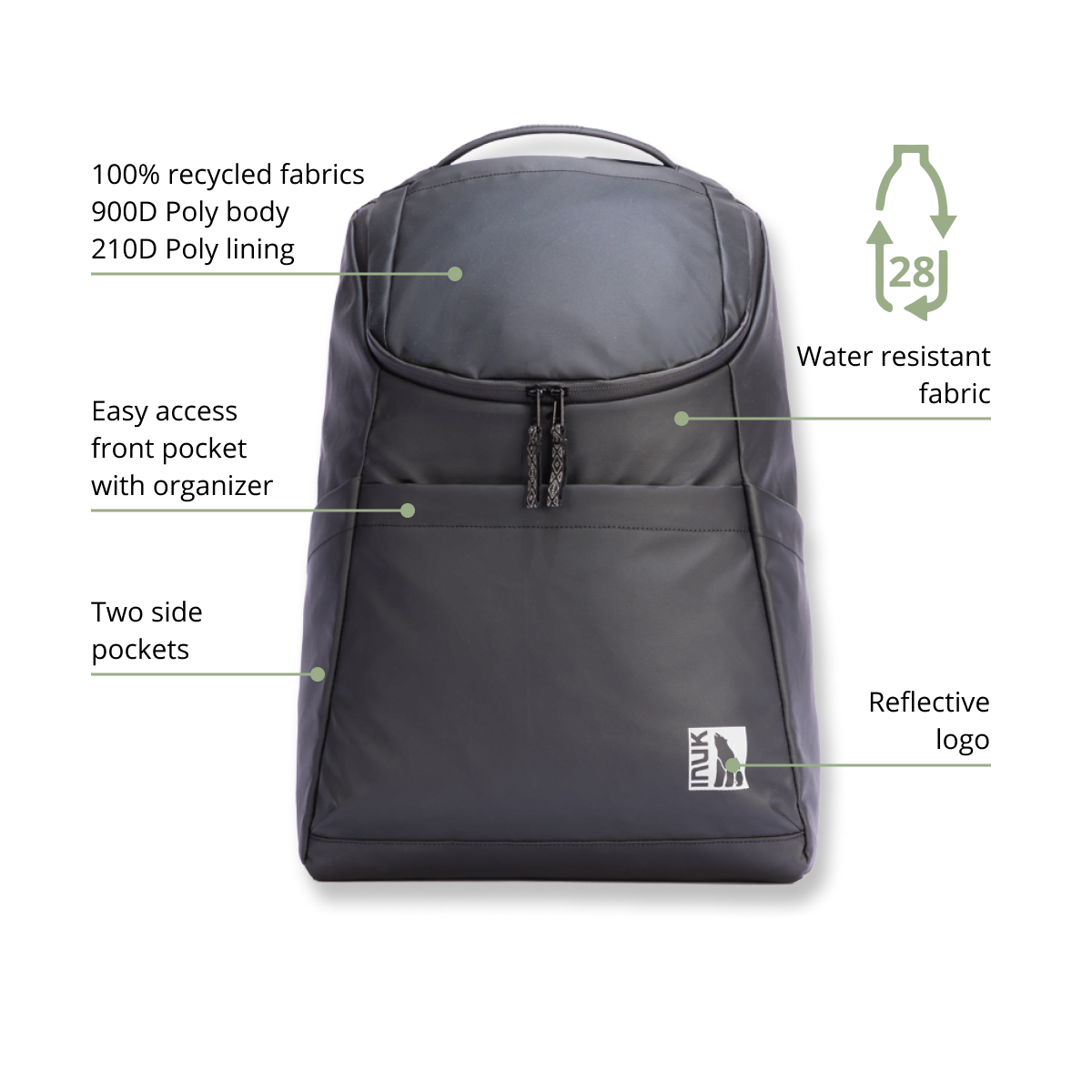 Watershed Aurlands Backpack - Recycled Materials (28L)