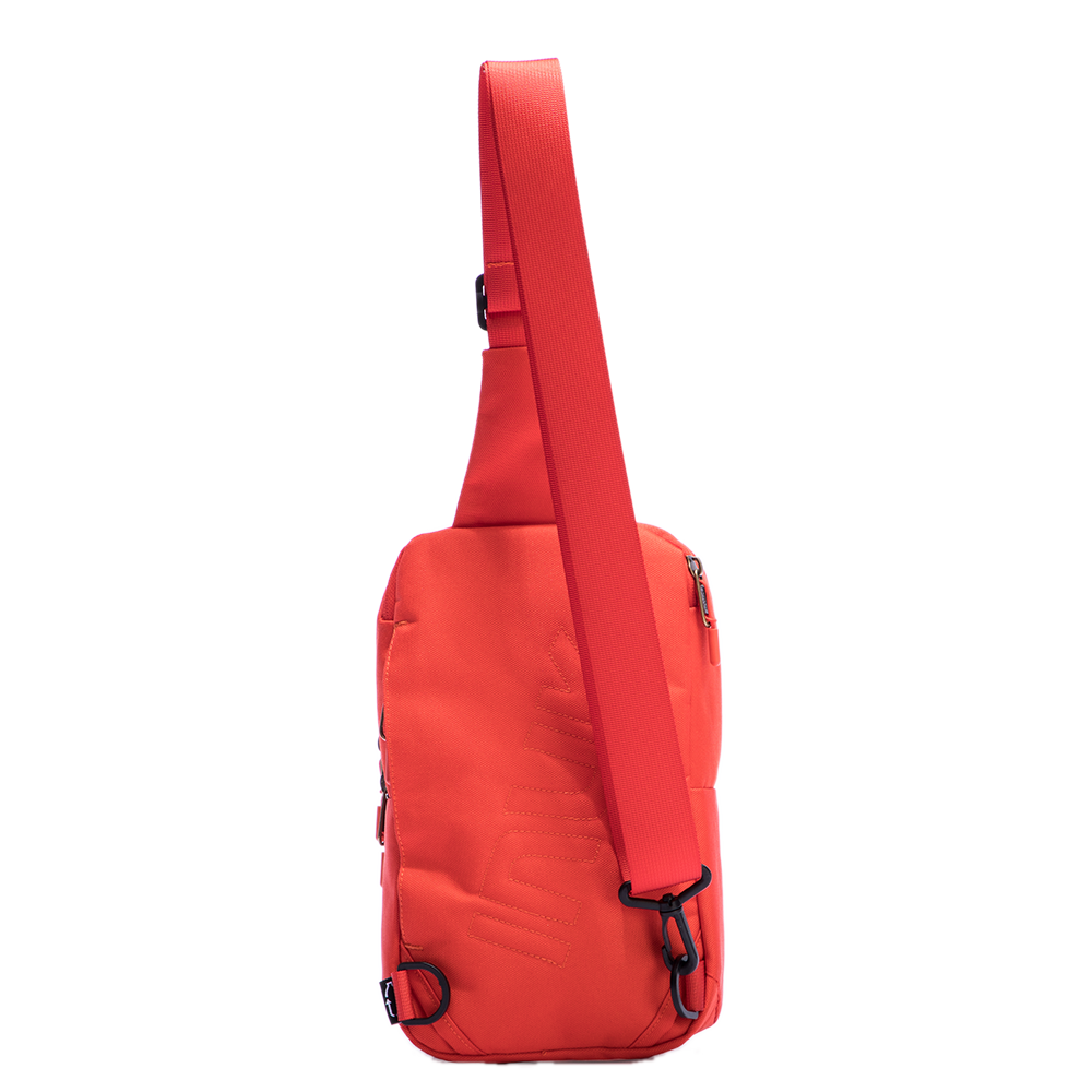 Fisher Crossbody Bag Set - Black & Red - Recycled Fabrics