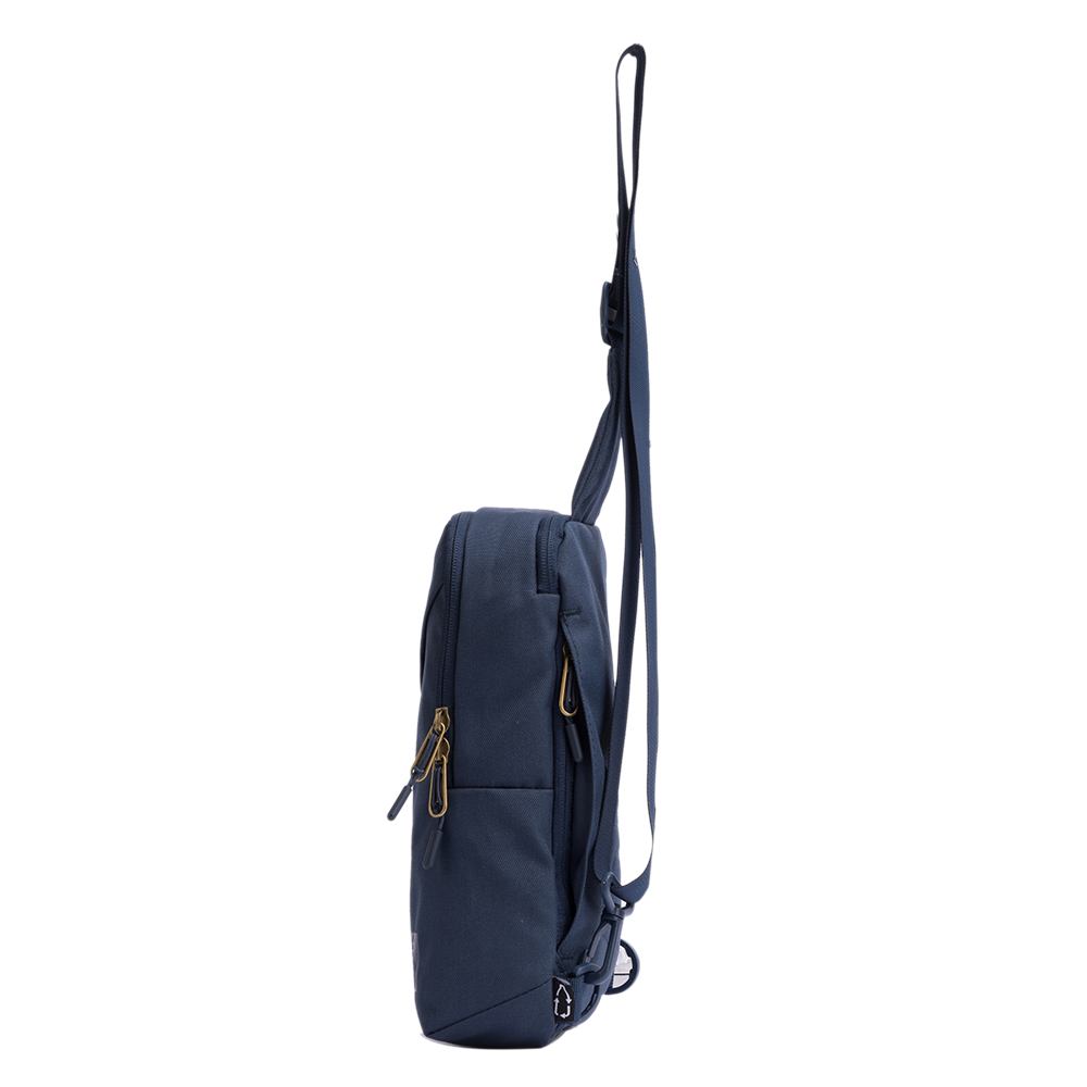 Fisher Crossbody Bag Set - Black & Blue - Recycled Fabrics