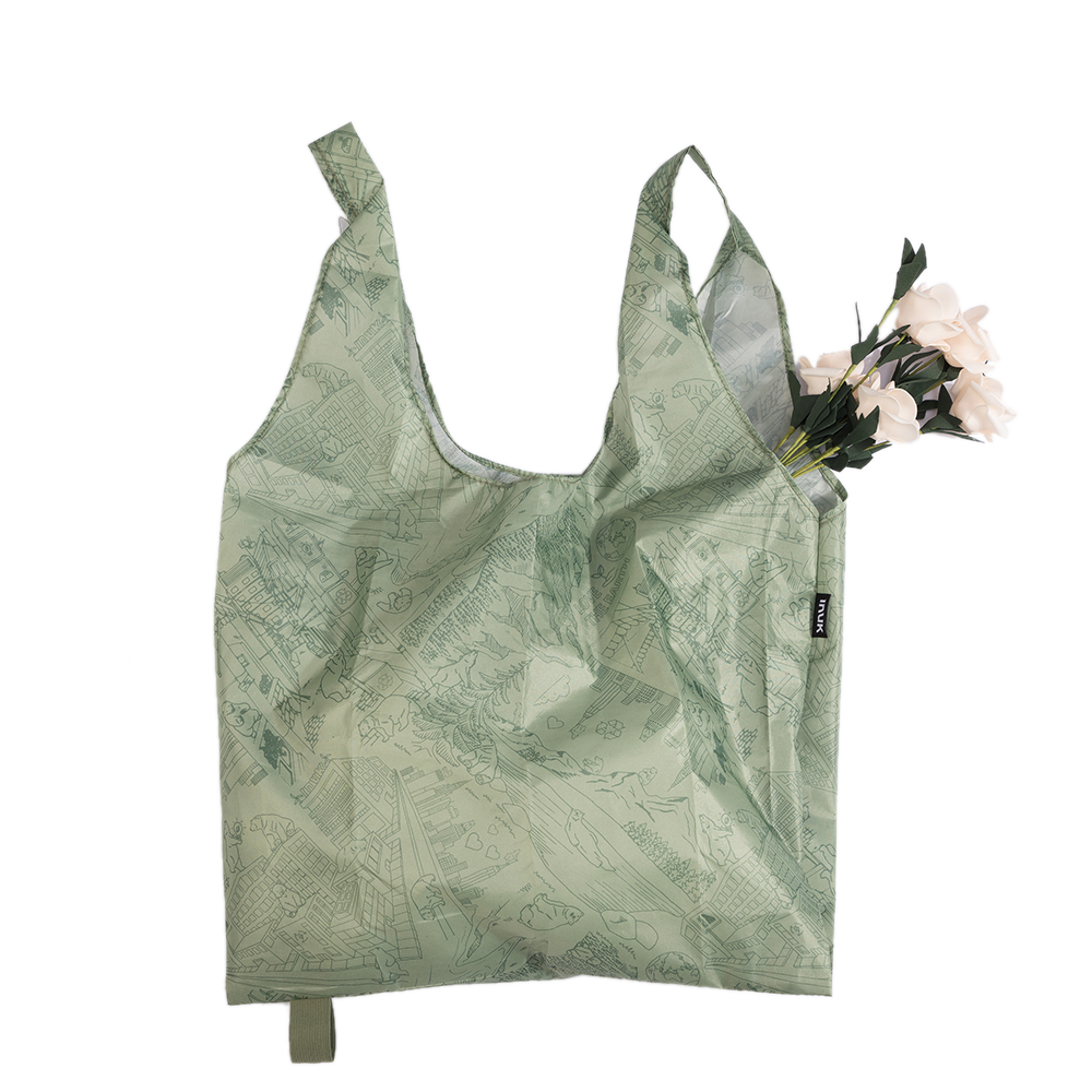 Eco Reusable Bag - Recycled Fabrics (2L)