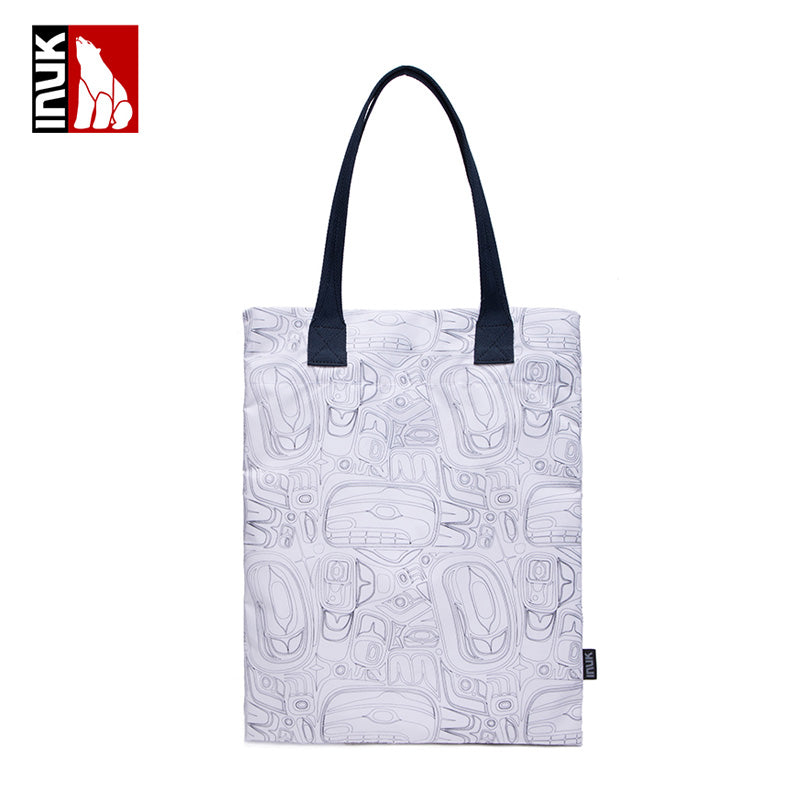 P-A-P Simple Tote Bag Bear's Life Print