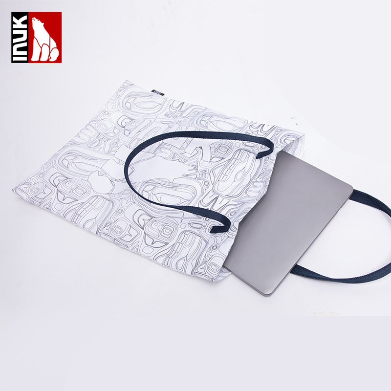 P-A-P Simple Tote Bag Bear's Life Print