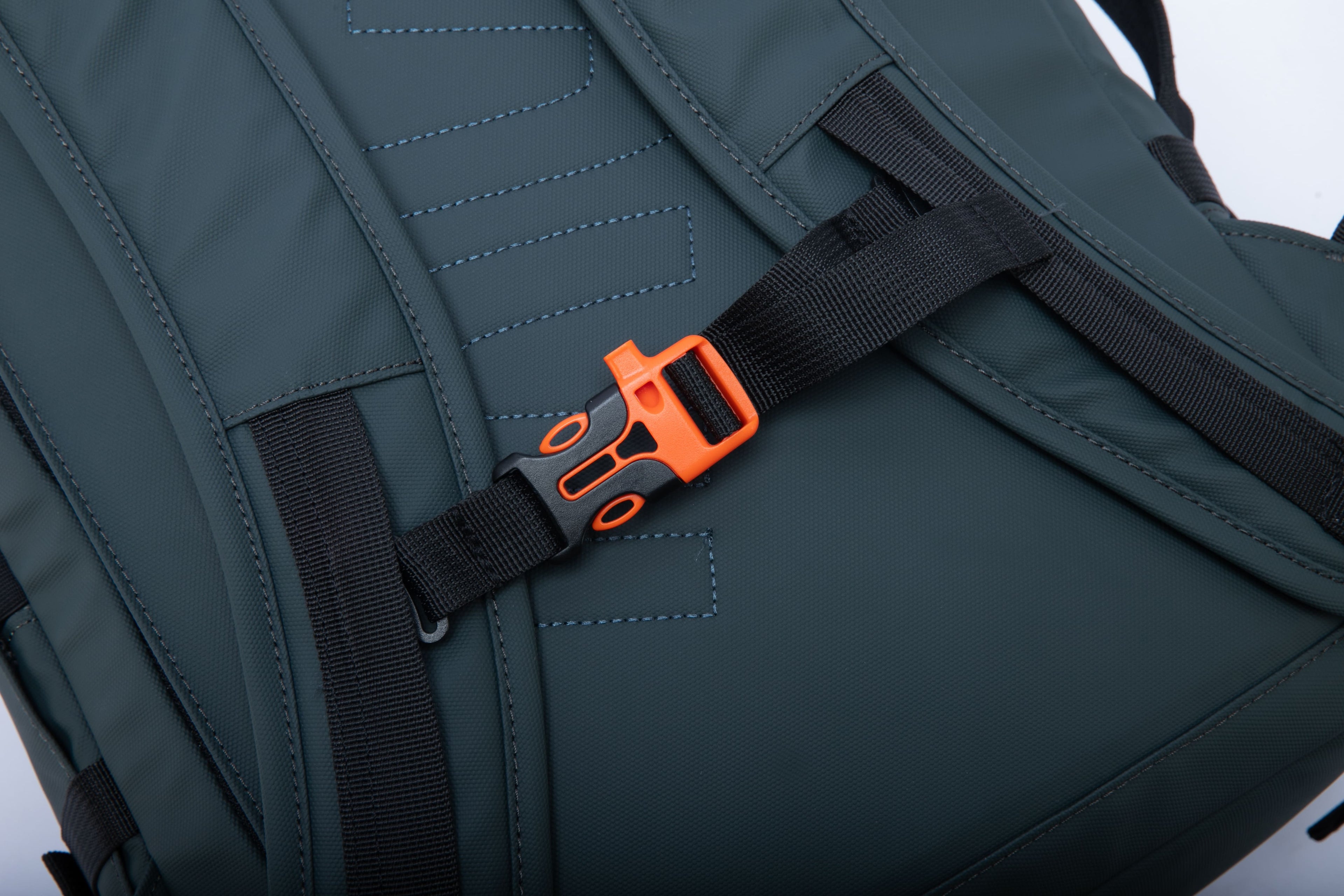 KUMA Large Square WR Watershed Backpack Black Forest Recycled Materials (38L)