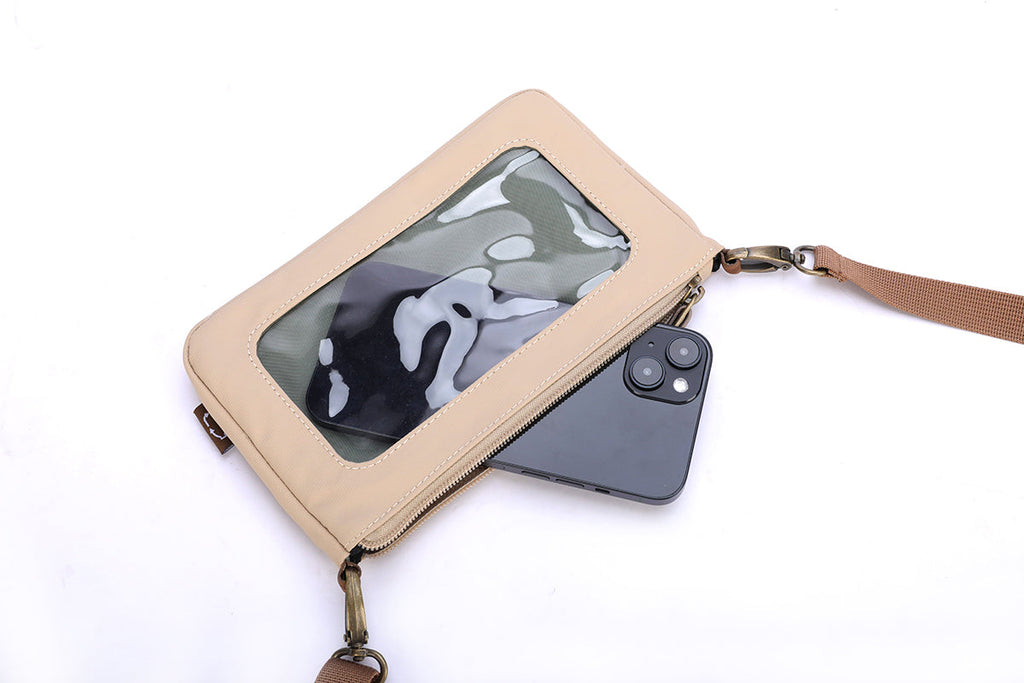 Long Wallet Sling Bag - Recycled Fabrics (0.8L)