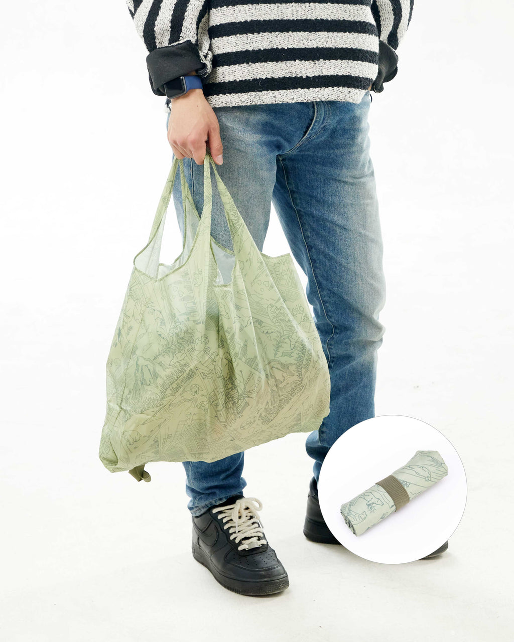 【 Labor Day 2X1 】Packable Eco Tote Bag (19L)