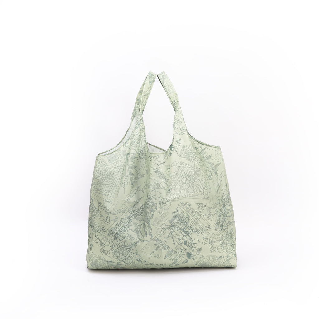 【 Labor Day 2X1 】Packable Eco Tote Bag (19L)