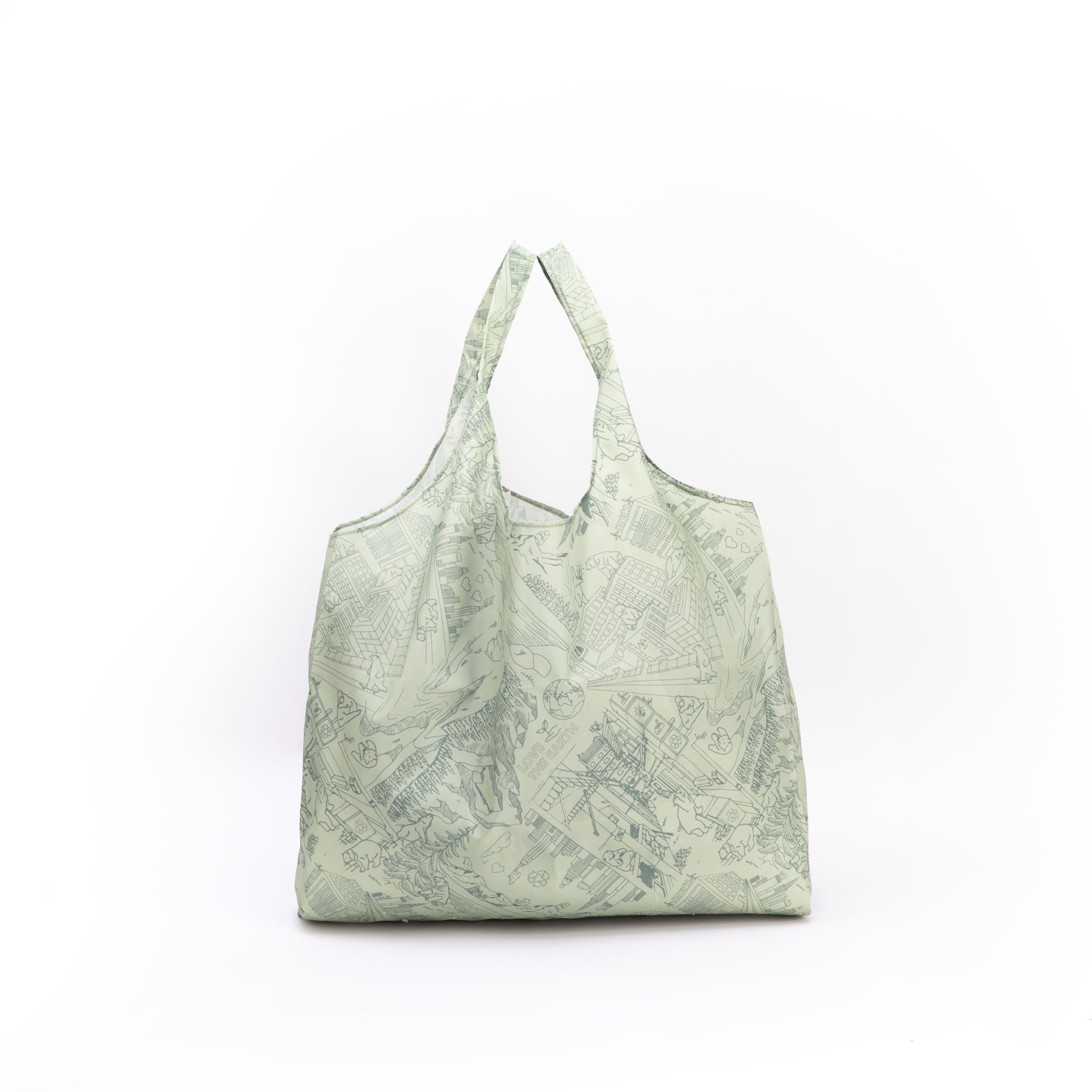 【 Labor Day 2X1 】Packable Eco Tote Bag (19L)