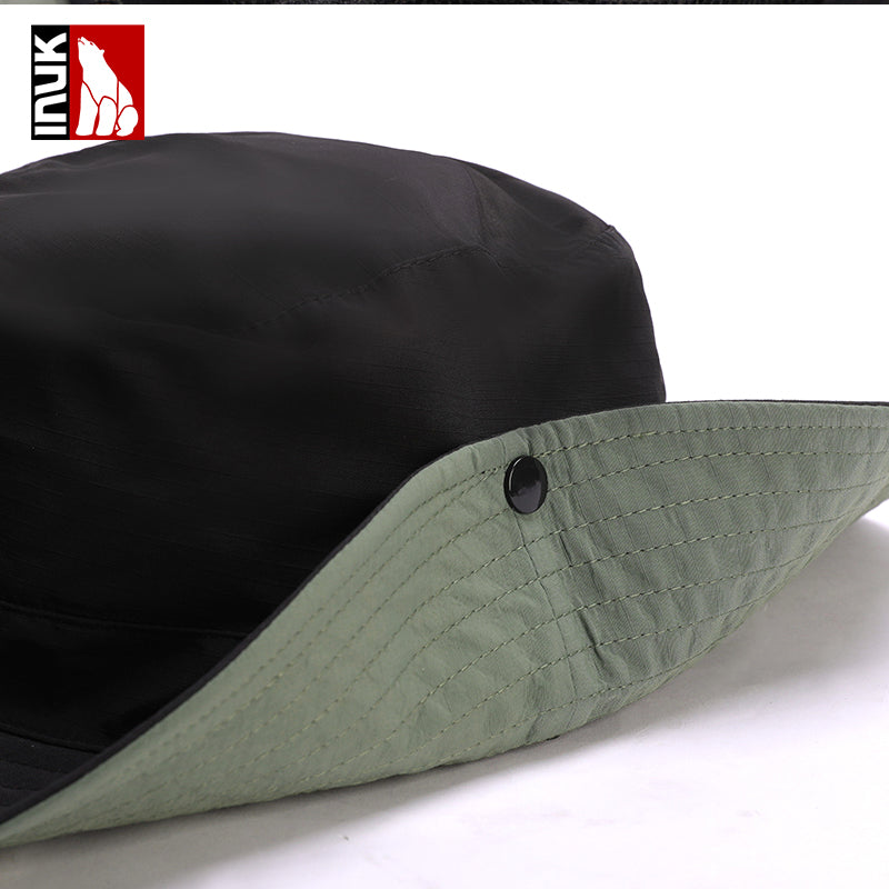 Wide Brim Bucket Hat