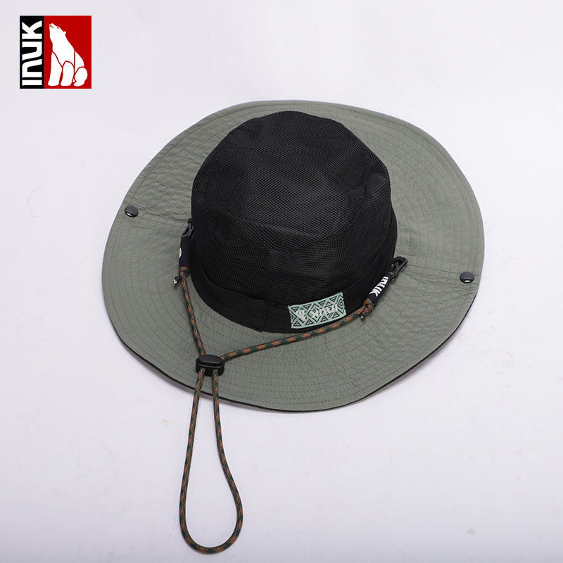 Wide Brim Bucket Hat