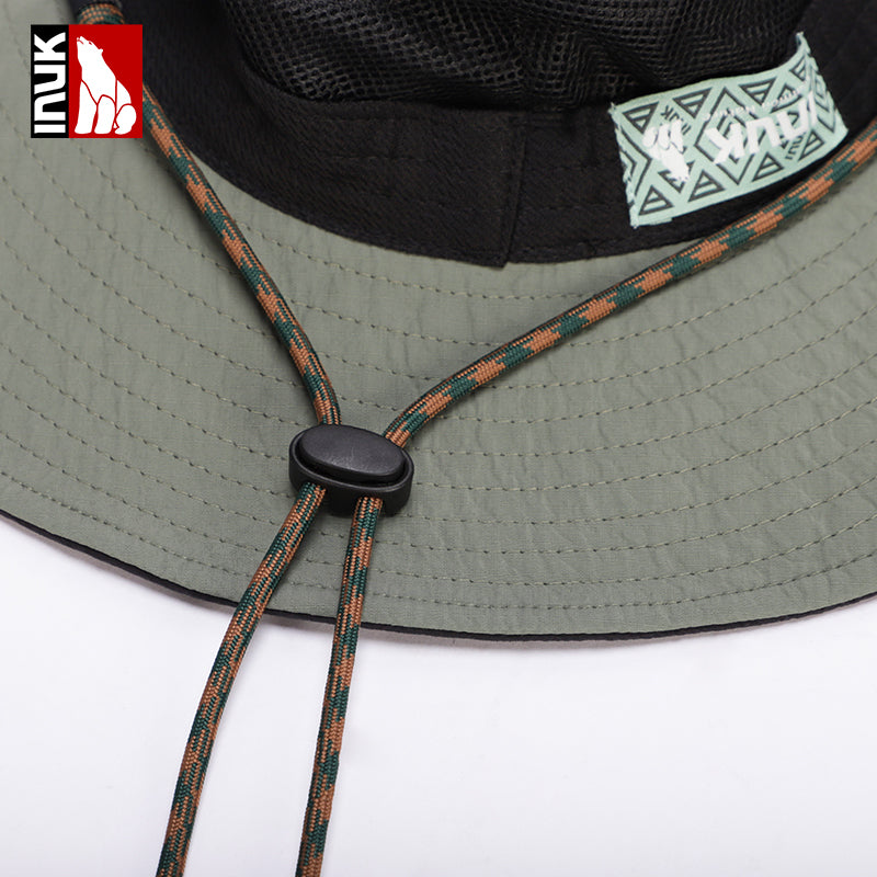 Wide Brim Bucket Hat
