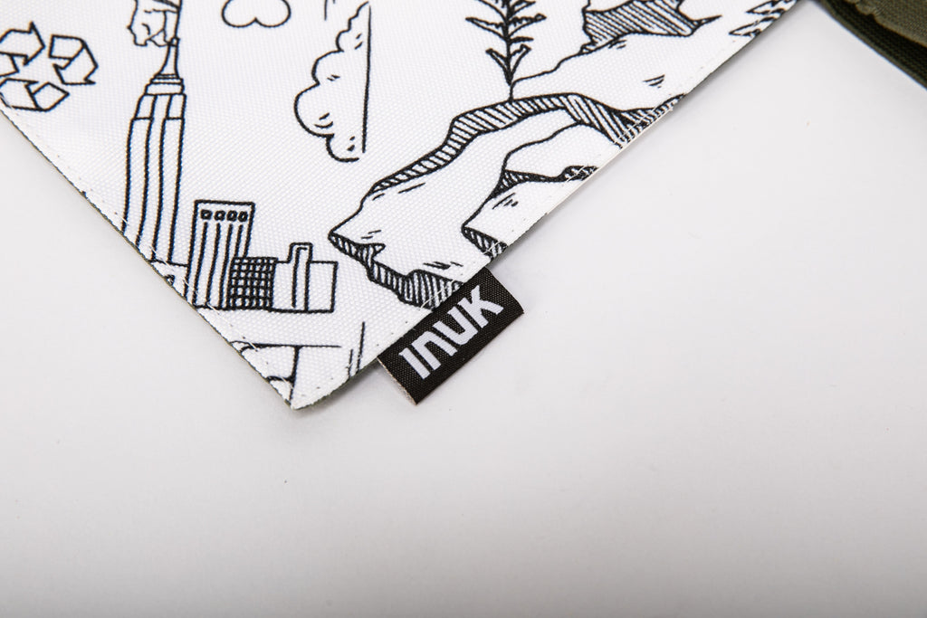 Double-sided Placemat -Bear's Life Print