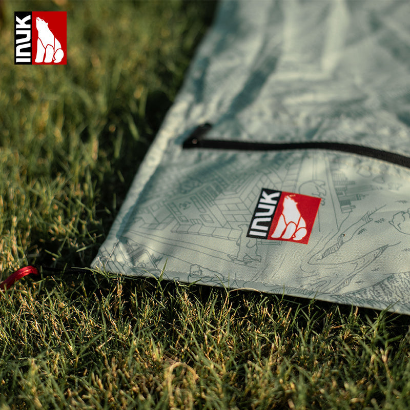 Packable Ground Cloth-BEAR'S LIFE Print