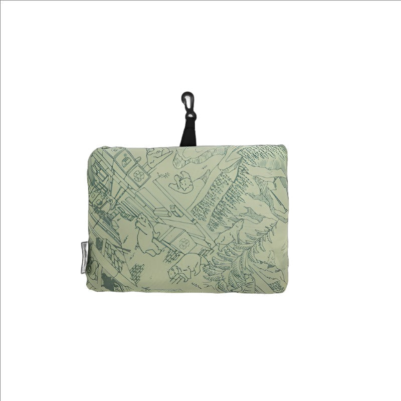 Packable Ground Cloth-BEAR'S LIFE Print