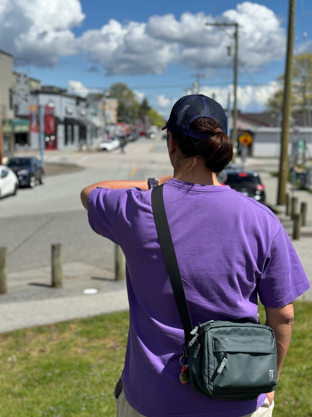 Rocky Sling Bag - Recycled Fabrics (6L)