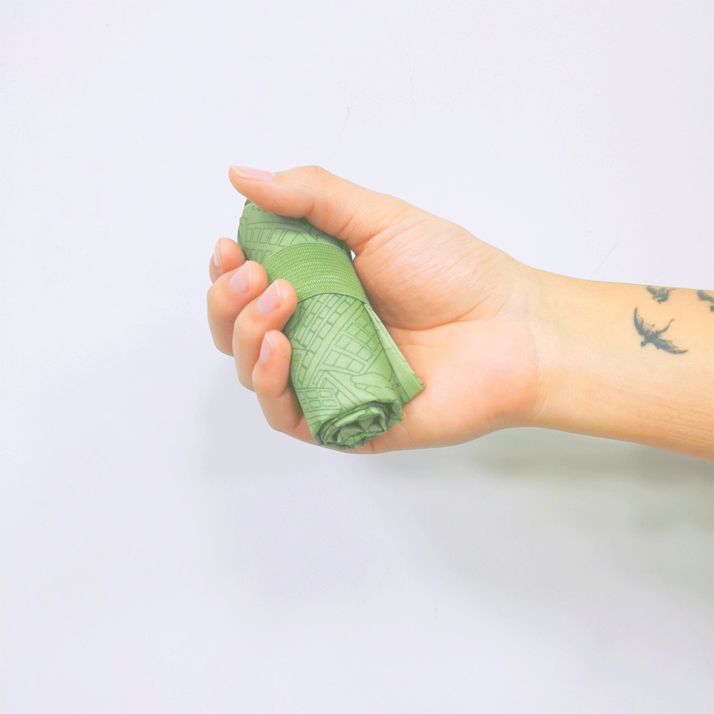 Eco Reusable Bag - Recycled Fabrics (2L)