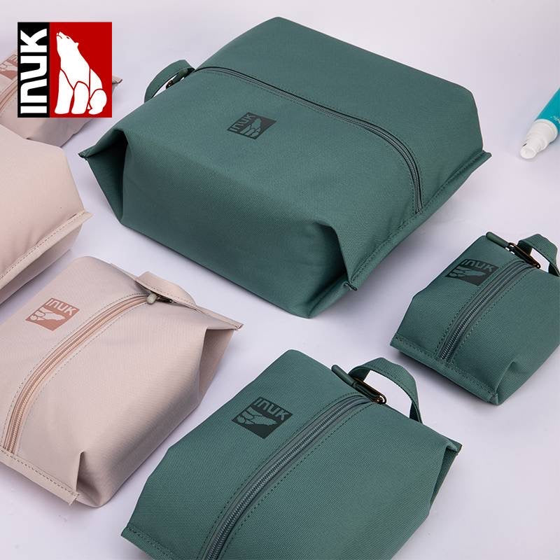 3PC Pouch Set - Recycled Fabrics