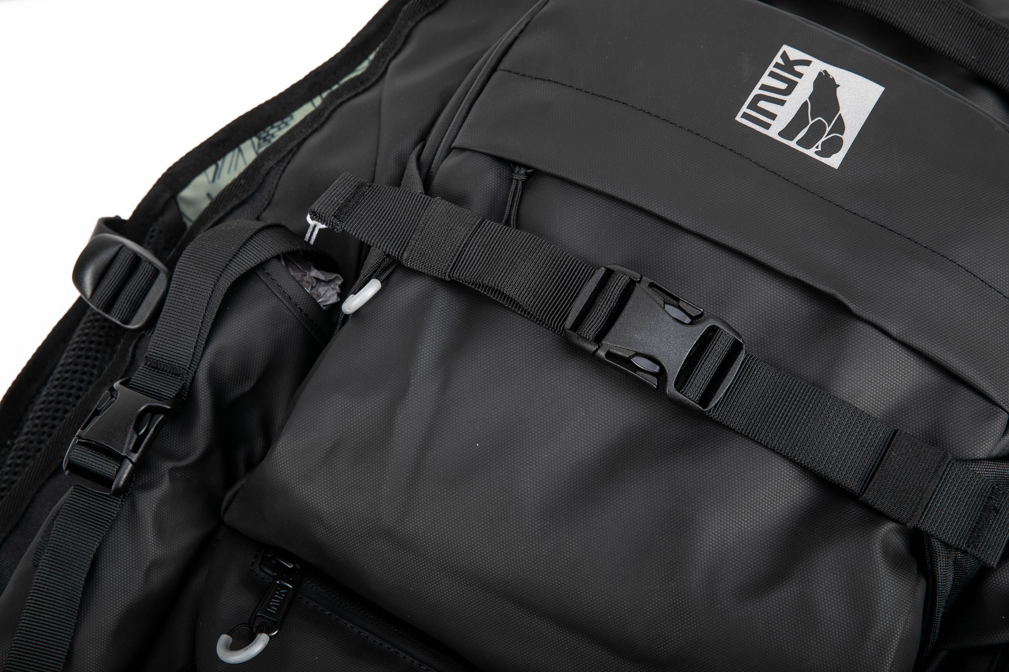 Summit Vest Backpack Black Blue Yellow