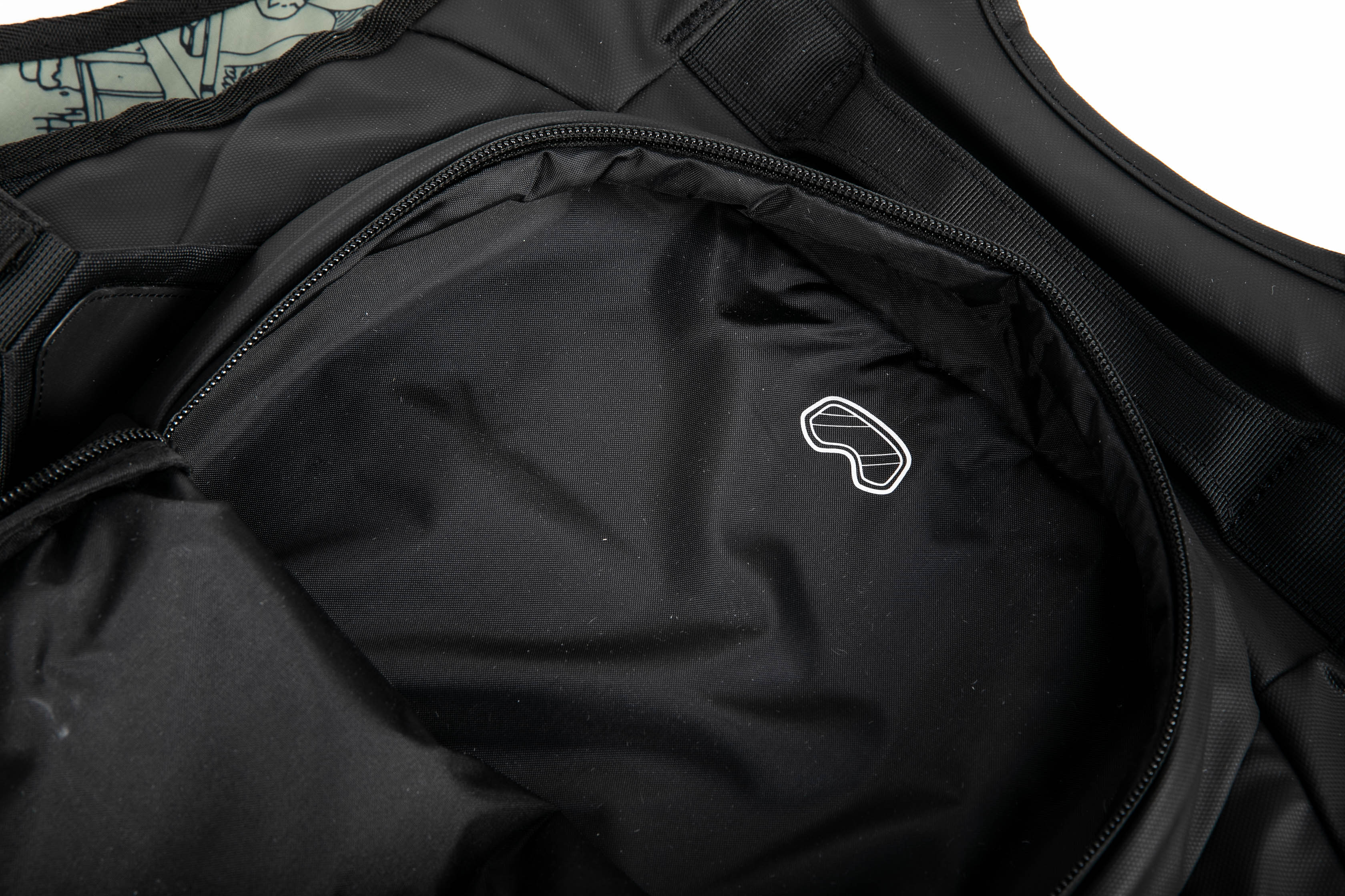 Summit Vest Backpack Black Blue Yellow