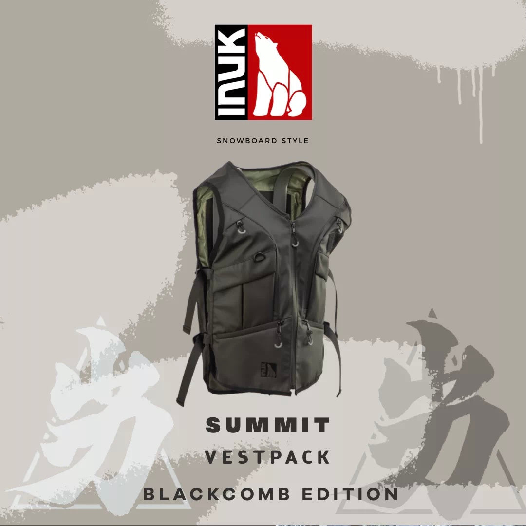 Summit Vest Backpack All Black