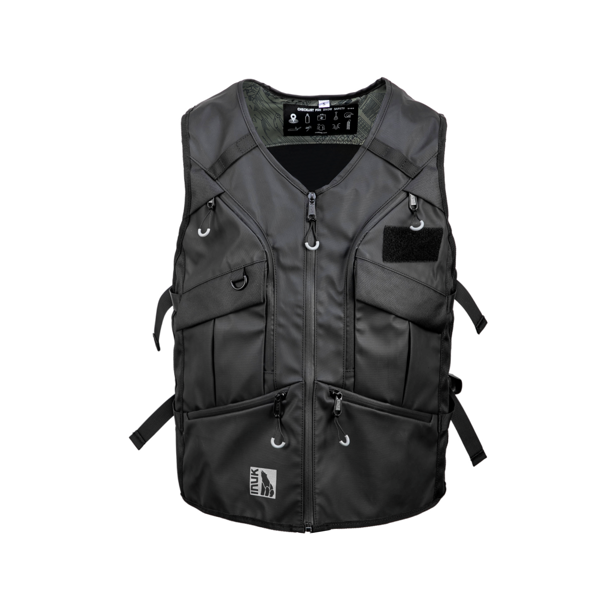 Summit Vest Backpack All Black
