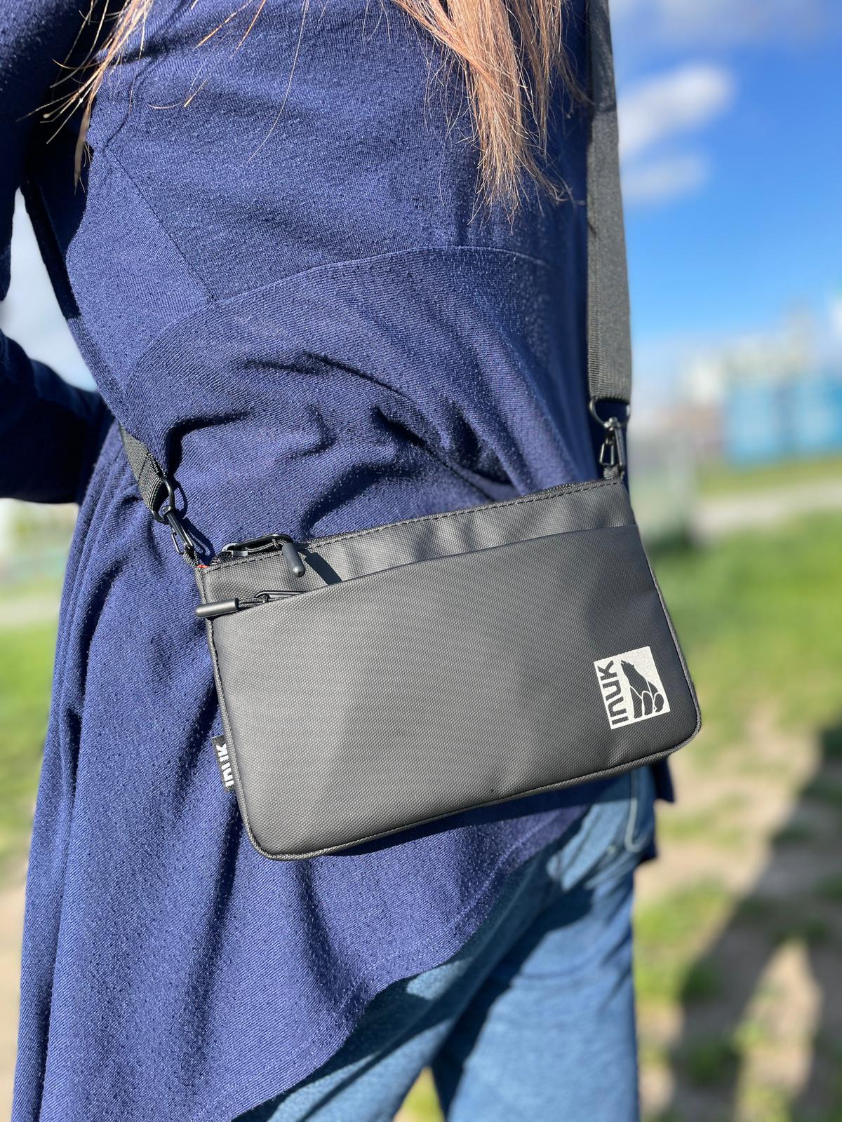 Long Wallet Sling Bag - Recycled Fabrics (0.8L)