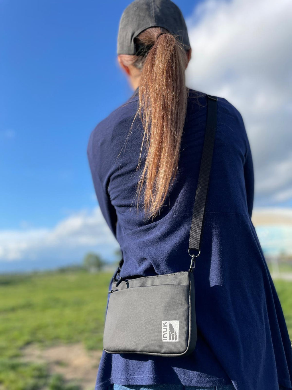 Long Wallet Sling Bag - Recycled Fabrics (0.8L)